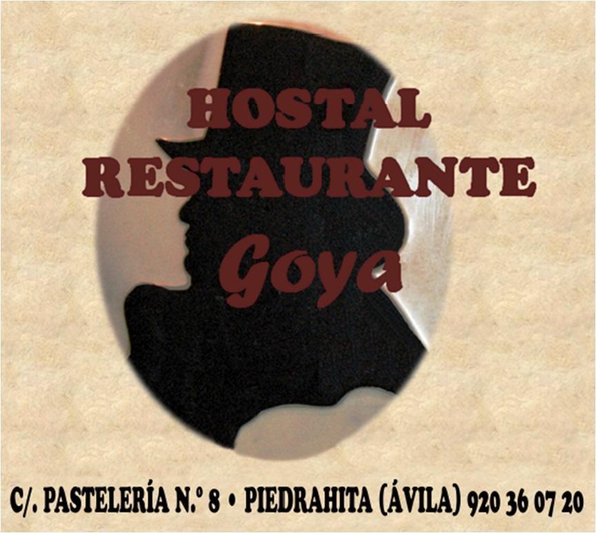 Hostal Restaurante Goya Piedrahíta Buitenkant foto